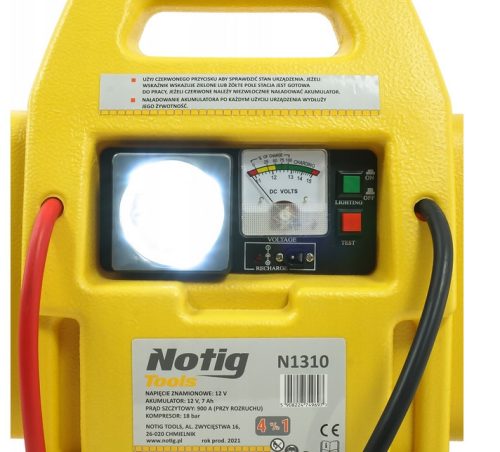 Akkumulátor töltő 4in1 NOTIG 