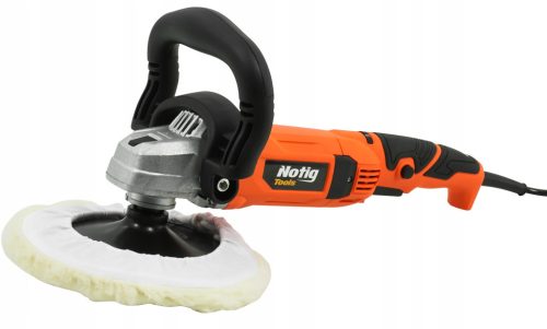 Elektromos polírozógép 180 mm 2400W fordulatszámszabályzóval NOTIG