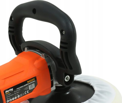 Elektromos polírozógép 180 mm 2400W fordulatszámszabályzóval NOTIG