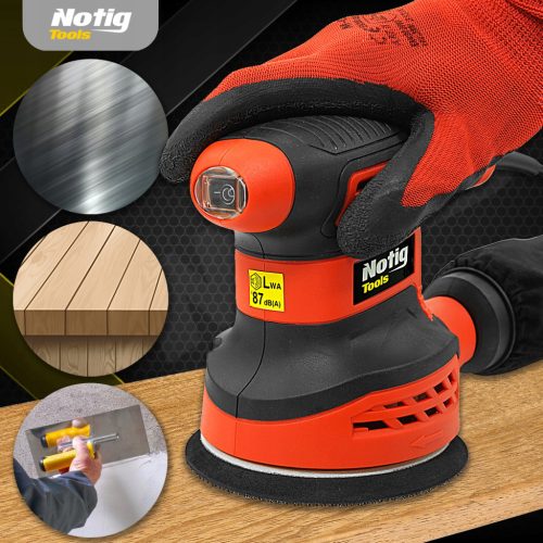Oszcillációs csiszológép 230 V, 125 mm, 350 W NOTIG *A