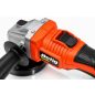   Akkumulátoros sarokcsiszoló 125mm 20V 2x3.0 Ah szénkefementes NOTIG