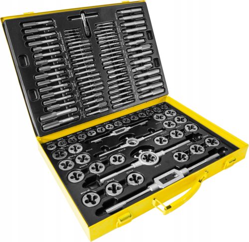 Menetfúró és menetmetsző klt. 110db-os NOTIG