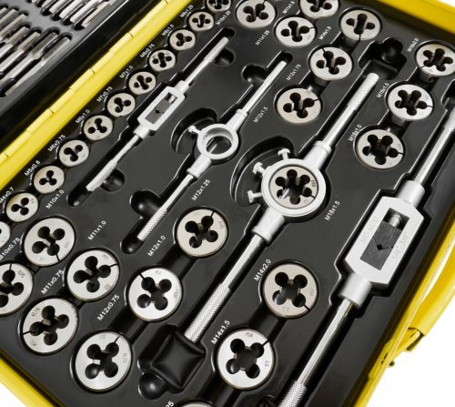 Menetfúró és menetmetsző klt. 110db-os NOTIG