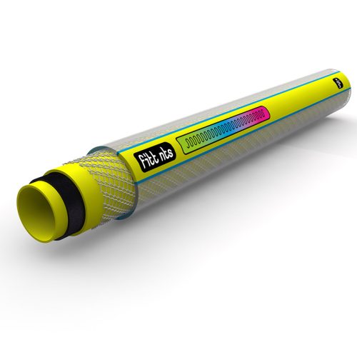 Locsolótömlő NTS YELLOW 1/2 colos - 25 fm csavarodásmentes
