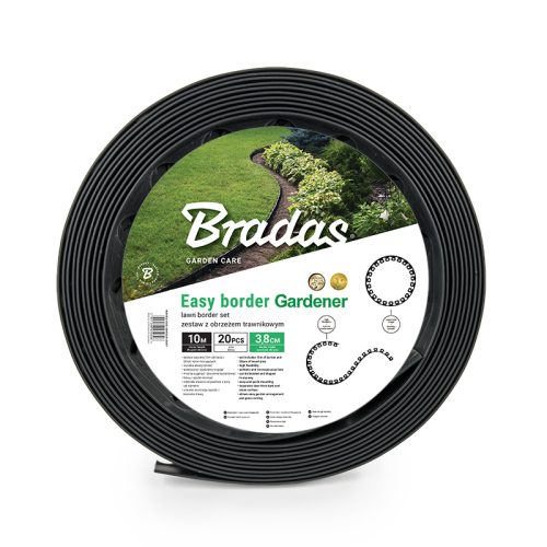 Univerzális szegély SET 10 fm x 50 mm, fekete (20 db tüske)
