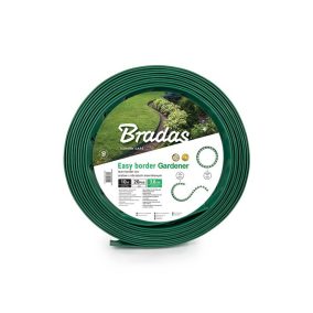   (OBEGR4010SET)Univerzális szegély SET 10 fm x 40 mm, zöld (20 db tüske)