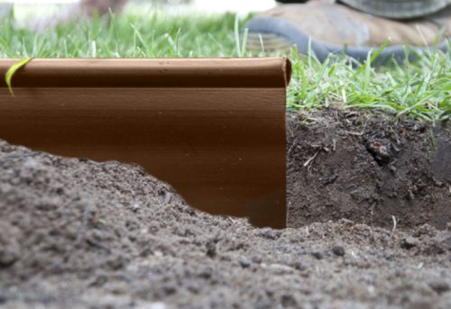 Univerzális szegély 18 m x 12,5 cm, barna (K10)