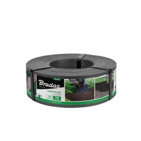 Univerzális szegély WOOD BORDER 78mm x 2,8mm x 10m szürke