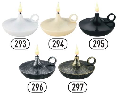 LED-es olajlámpás több színben