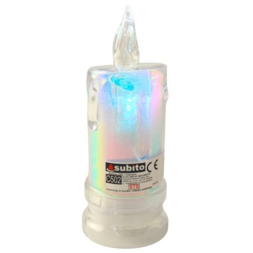 LED-es csillámos gyertya, hideg világítás C501 (978) SUBITO
