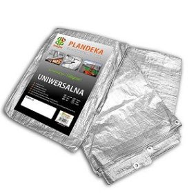   Ponyva, ezüst 3x5 m, 120gr/nm(K12)-(A névleges mérettől a valós méreteltérés akár 5% is lehet.)