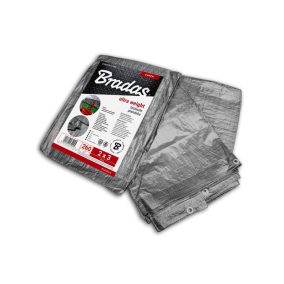   Ponyva, ezüst 2x4 m, 260gr/nm(K10)-(A névleges mérettől a valós méreteltérés akár 5% is lehet.)