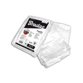   Ponyva, fehér 2x3 m, 90gr/nm(K40)-(A névleges mérettől a valós méreteltérés akár 5% is lehet.)