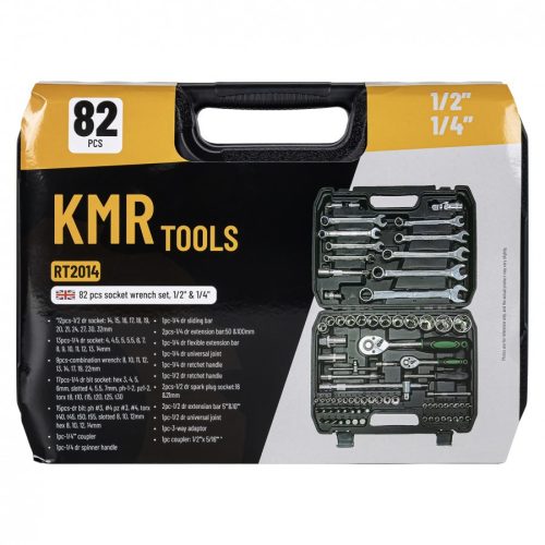 Dugókulcs készlet 1/2" 1/4" 82db-os *A