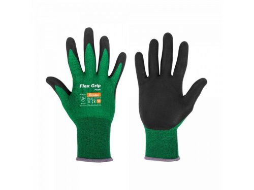 Védőkesztyű 10 FLEX GRIP FOAM, nitril