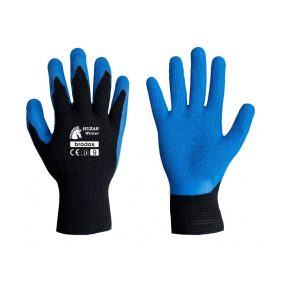 Védőkesztyű 11 HUZAR WINTER, latex, vastag.