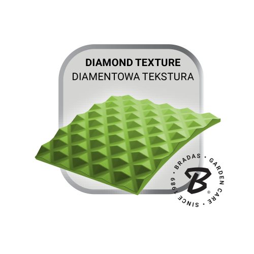 DIAMOND latexmentes védőkesztyű XL 9-10 méret, zöld