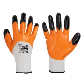 Védőkesztyű 10 NITROX CLAW FULL, nitril