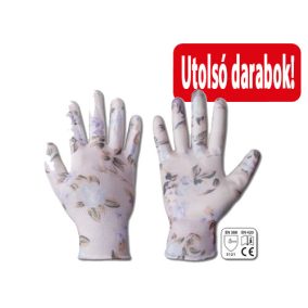 Védőkesztyű 8 NITROX FLOWERS, nitril."B" *A