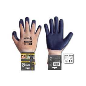Védőkesztyű 7 NITROX LINE, nitril."B"