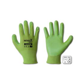 Védőkesztyű 7 NITROX MINT, nitril."B"