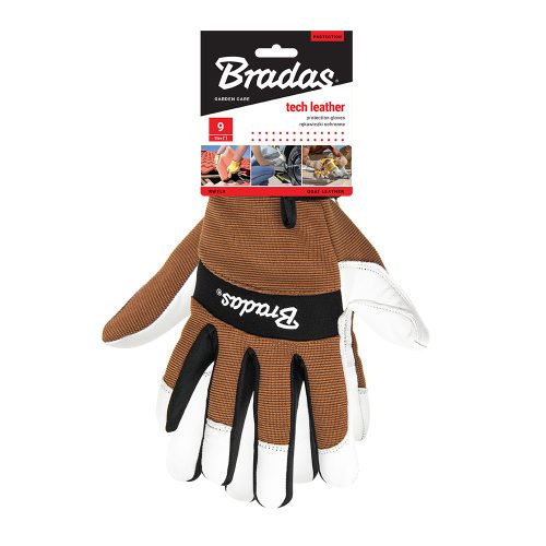 Védőkesztyű, TECH LEATHER bőr 10