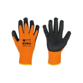 Védőkesztyű 9 WINTER FOX LITE, latex