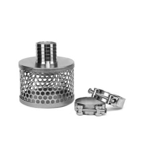 Kosár 50 mm / 2" szívótömlőhöz + 2 db GBS bilincs