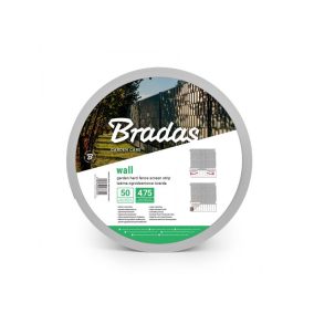   Kerítés és erkélyszalag 4,75cm x 50 fm, 1200g/m2, világos szürke RAL7040