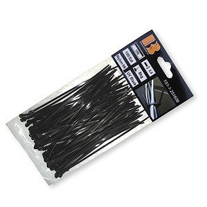 Kábelkötegelő 4,8x450mm UV fekete 100 db (K50)