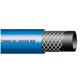 Megerősítetti tömlő kék színű 6x2,5mm/50m