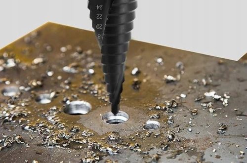 Kúpos lemezfúró készlet 3 db-os HSS, 4-12, 4-20, 4-32 mm VERKE PREMIUM LINE