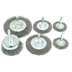 Drótcsiszoló készlet 6db-os