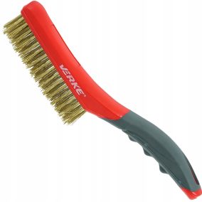 Drótkefe 4 soros, acéldrót VERKE