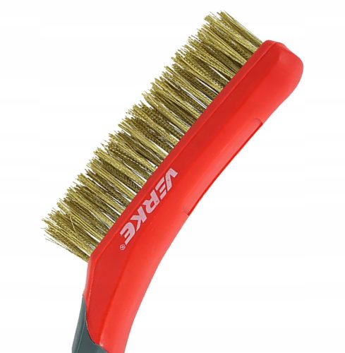 Drótkefe 4 soros, acéldrót VERKE