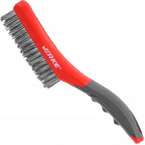 Drótkefe 4 soros, acéldrót VERKE