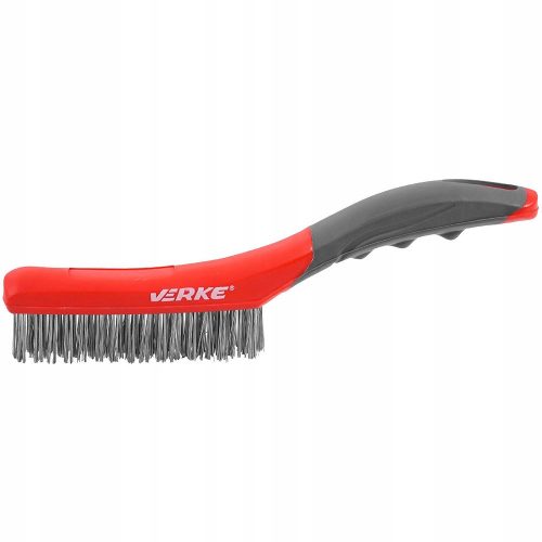 Drótkefe 4 soros, acéldrót VERKE