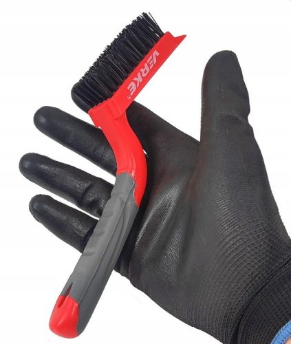 Drótkefe 5 soros, nylon 180 mm VERKE