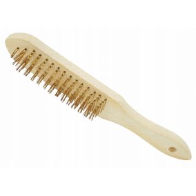 Drótkefe 4 soros, acéldrót VERKE