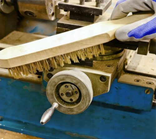 Drótkefe 4 soros, acéldrót VERKE