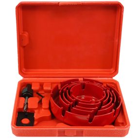 Lyukfűrész klt. 5db, 64-127 mm VERKE