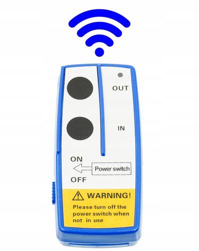Elektromos csörlő 12V, 4500 LBS, szintetikus kötél 13m VERKE