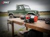 Elektromos csörlő 12V, 4500 LBS, szintetikus kötél 13m VERKE