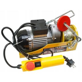 Elektromos csörlő 12V, 5440kg, 24m acélkötél VERKE
