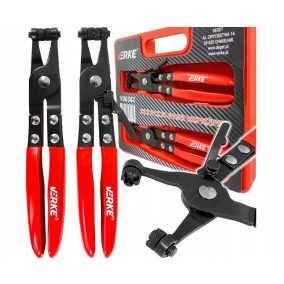 2db-os Rugós bilincs fogó 220mm VERKE