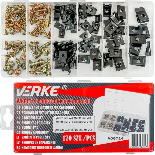 Csavarkészlet 170db-os