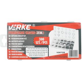 Külső seeger gyűrű klt. 300db, VERKE
