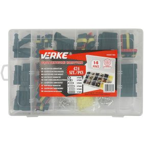Hermetikus csatlakozó készlet 424db-os