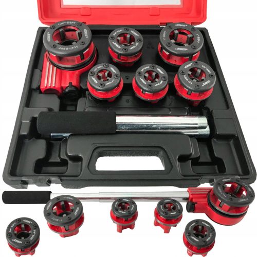 Csőmenetvágó klt. 6db-os 1/4-1 1/4"