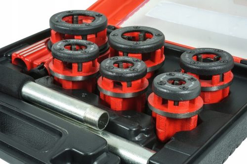 Csőmenetvágó klt. 6db-os 1/4-1 1/4"